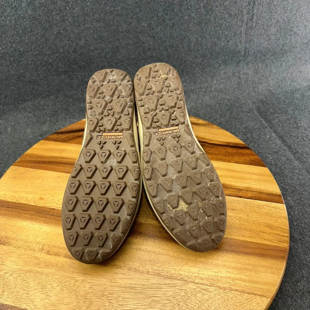 Merrell Ashland Womens Size 11 Brown Casual Slip On Flats Shoes Loafers J42788